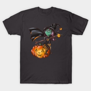 Kinsey the Pumpkin Witch T-Shirt